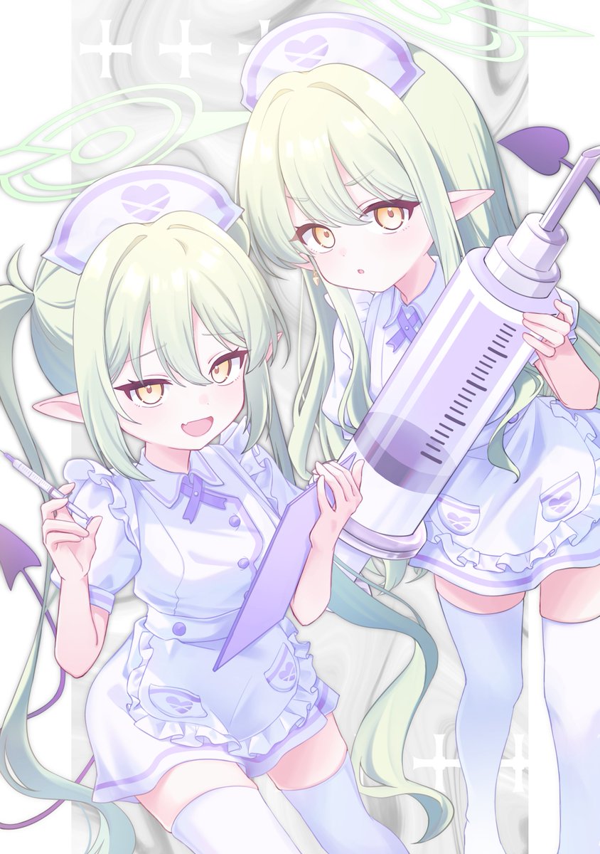 [蔚藍] 注射天使光望雙子