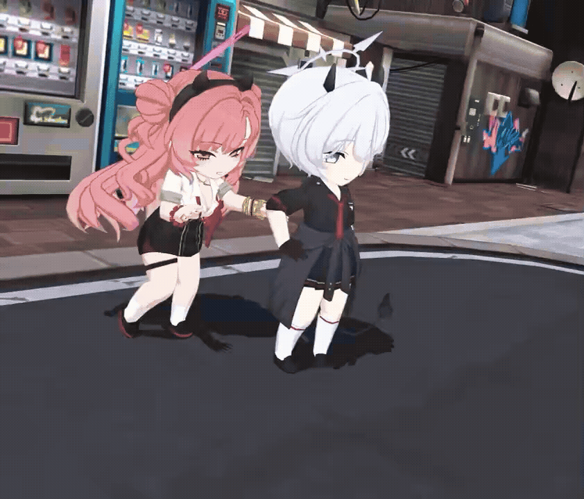 [蔚藍] 綺羅羅&繪里香 結算畫面