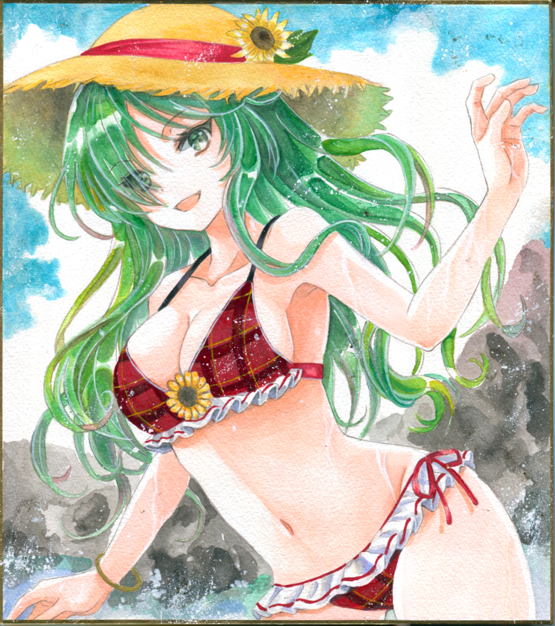 [東方] 貼貼風見幽香（泳裝、居家）。