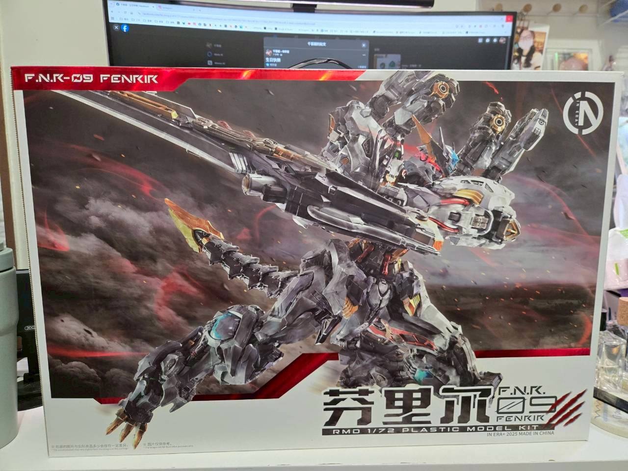 [模型] 芬里爾 做過最複雜的模型 圖多