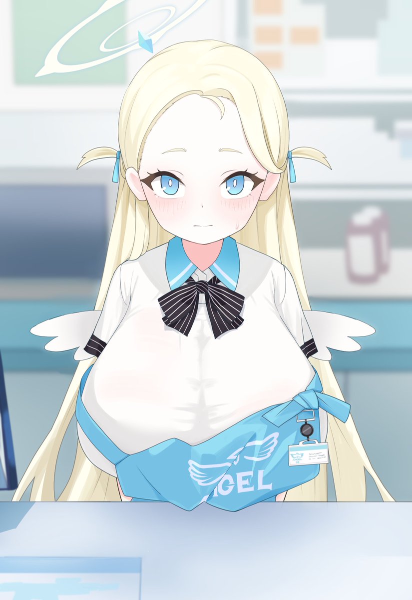 [蔚藍] 小空：歡、歡迎光臨 老師