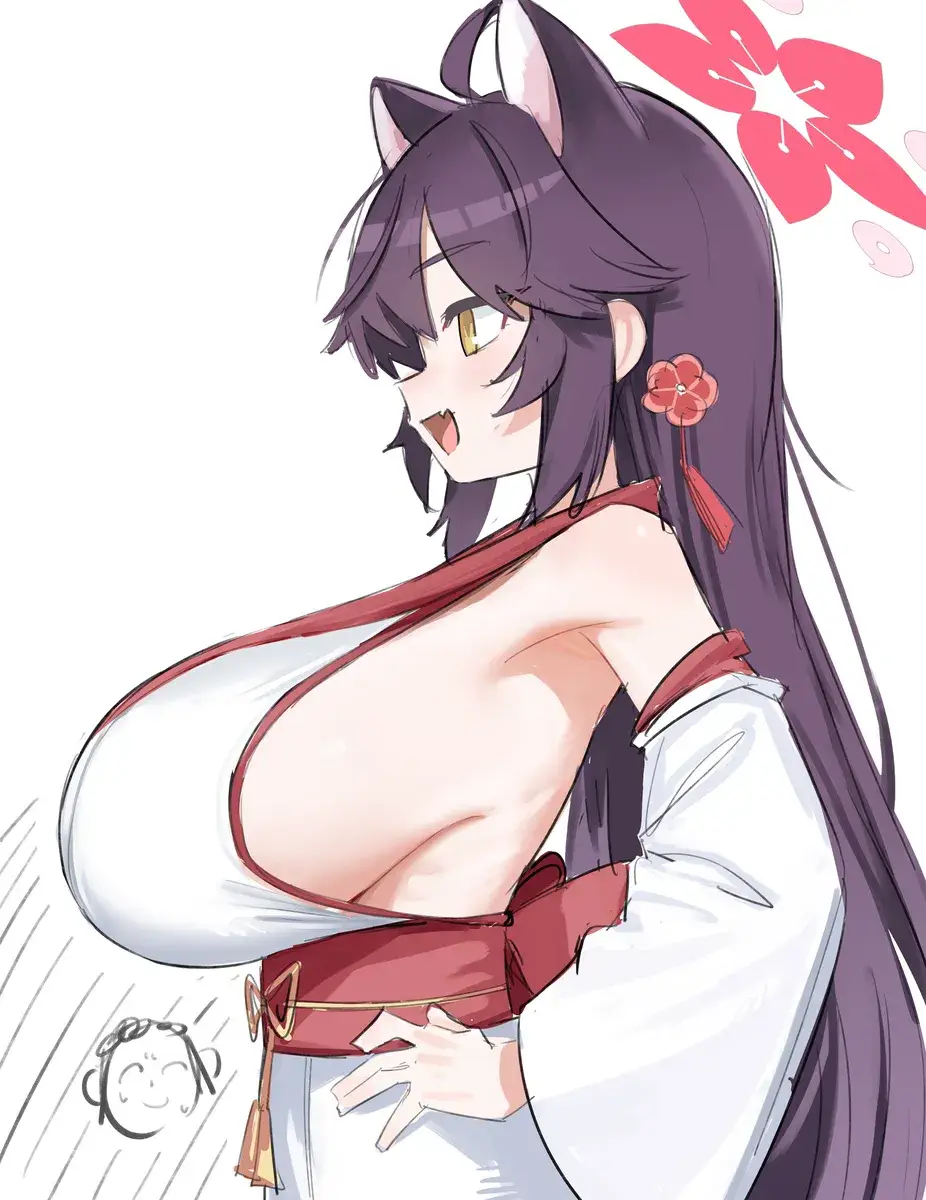 [奶子] 沒綁頭髮的巨乳蘿牌佬