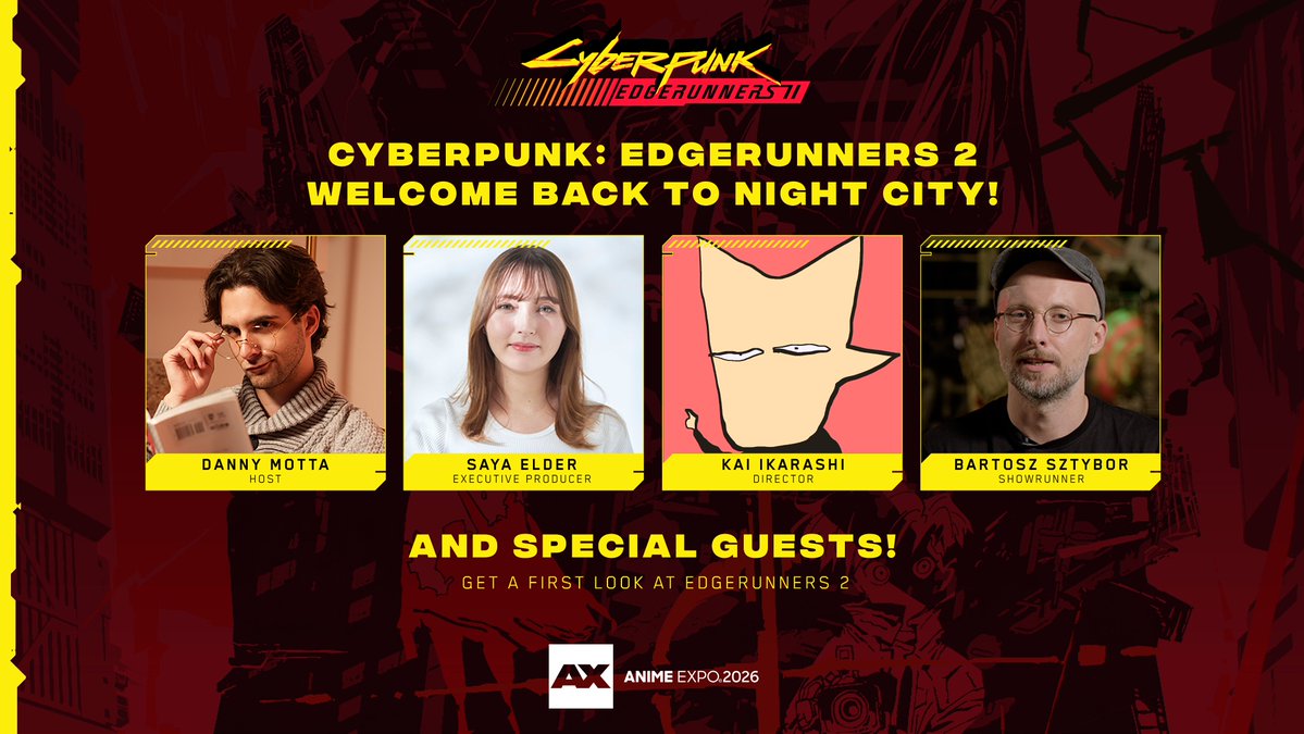 [閒聊] Cyberpunk：邊緣行者2參展2026AnimeExpo