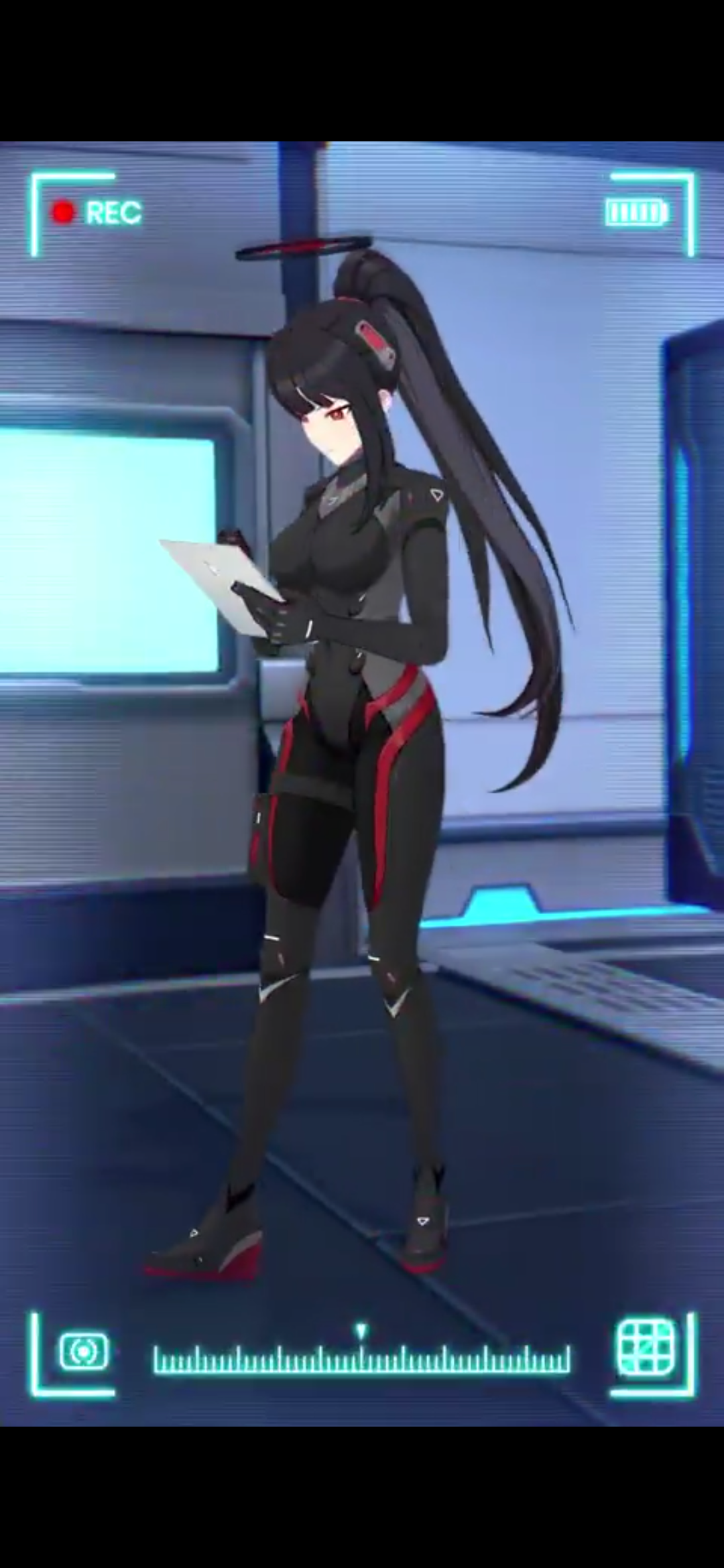 [蔚藍] 哇幹 3D臨戰莉央