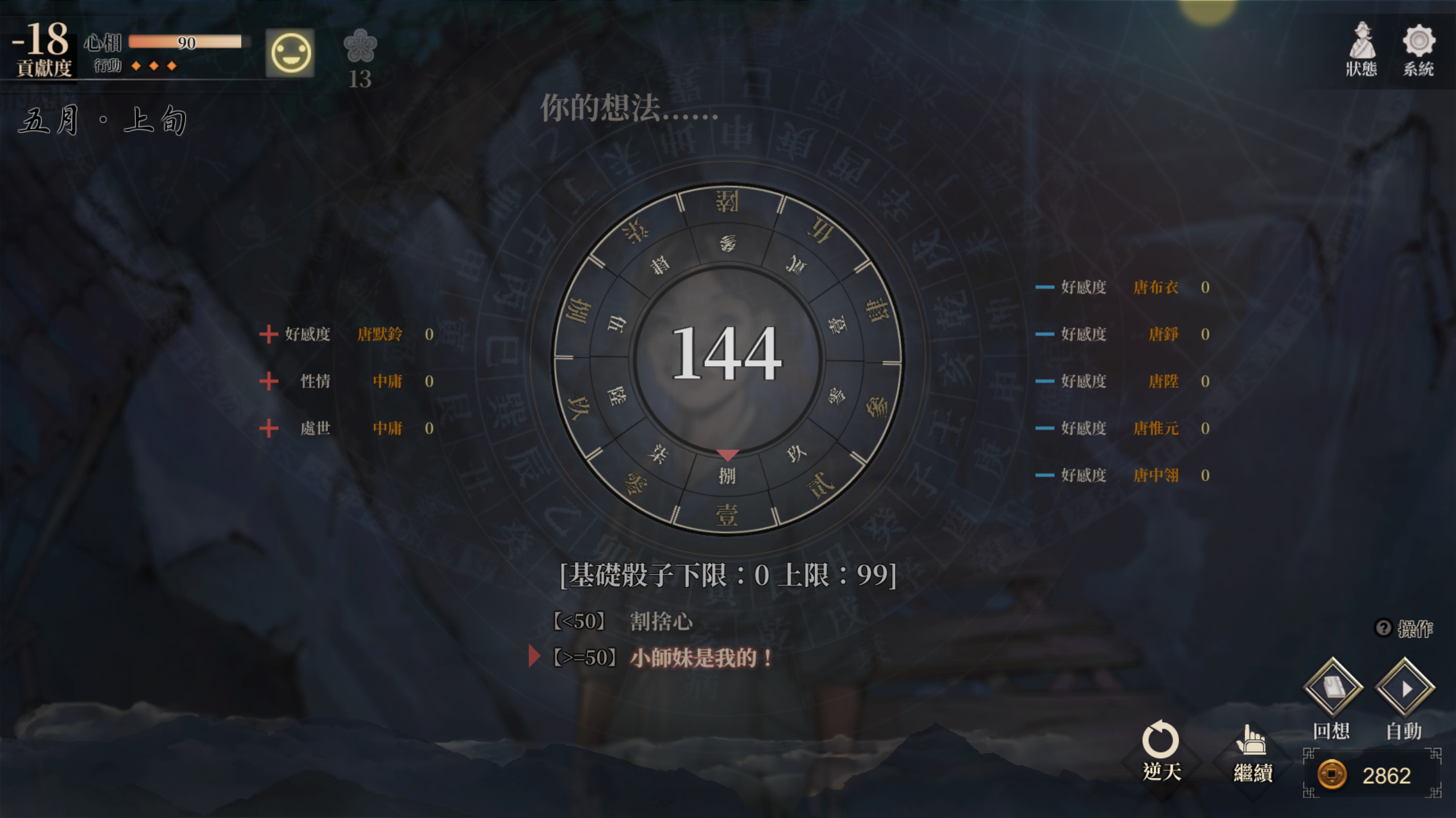 [活俠] 一週目(偽)心得