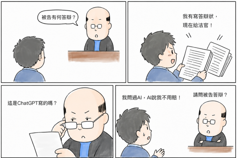 [閒聊] AI在打官司踢到鐵板了？