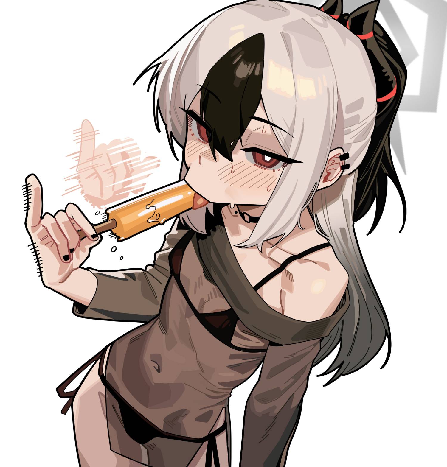 [蔚藍] 佳世子吃冰棍