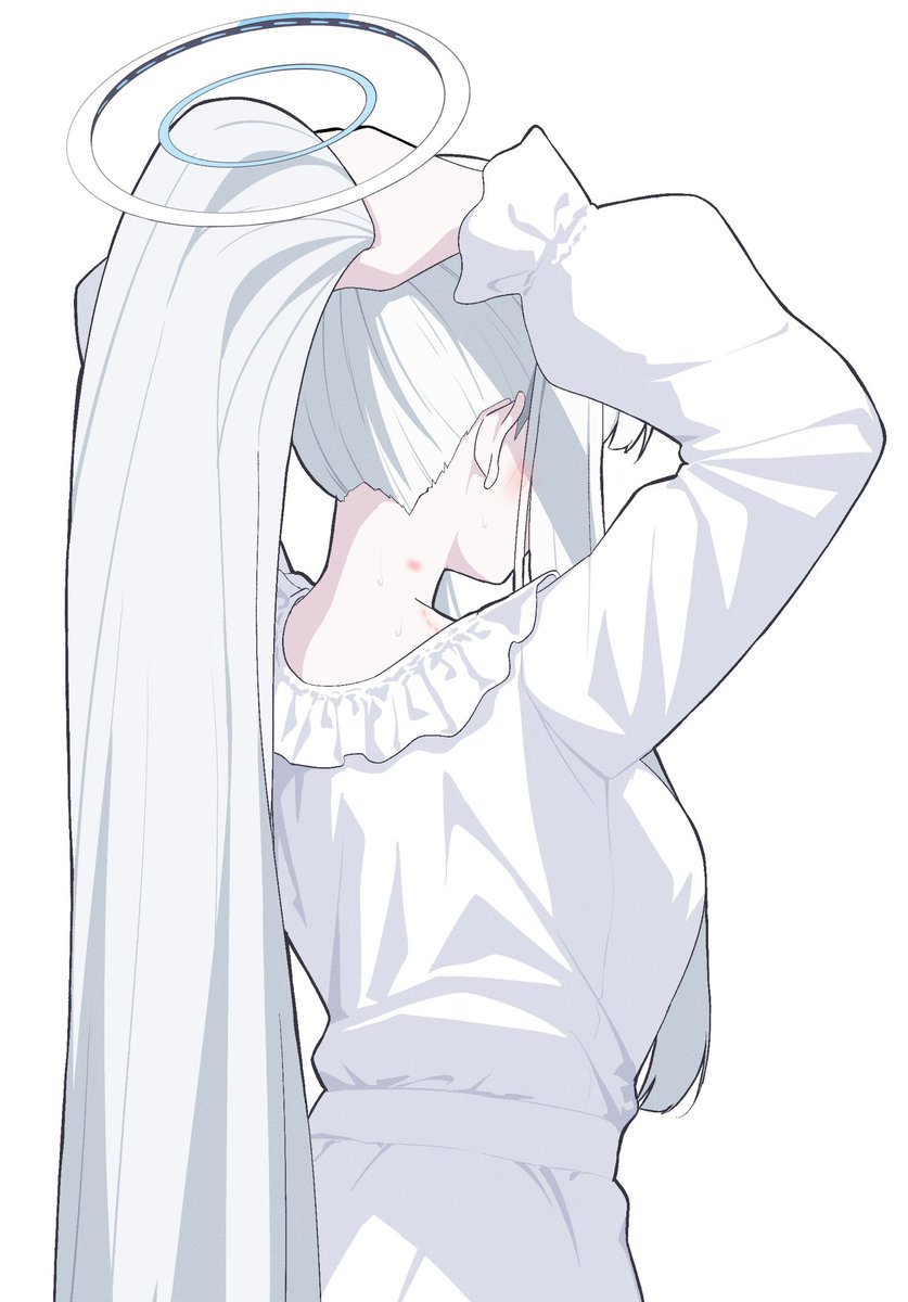 [蔚藍] 乃愛綁頭髮