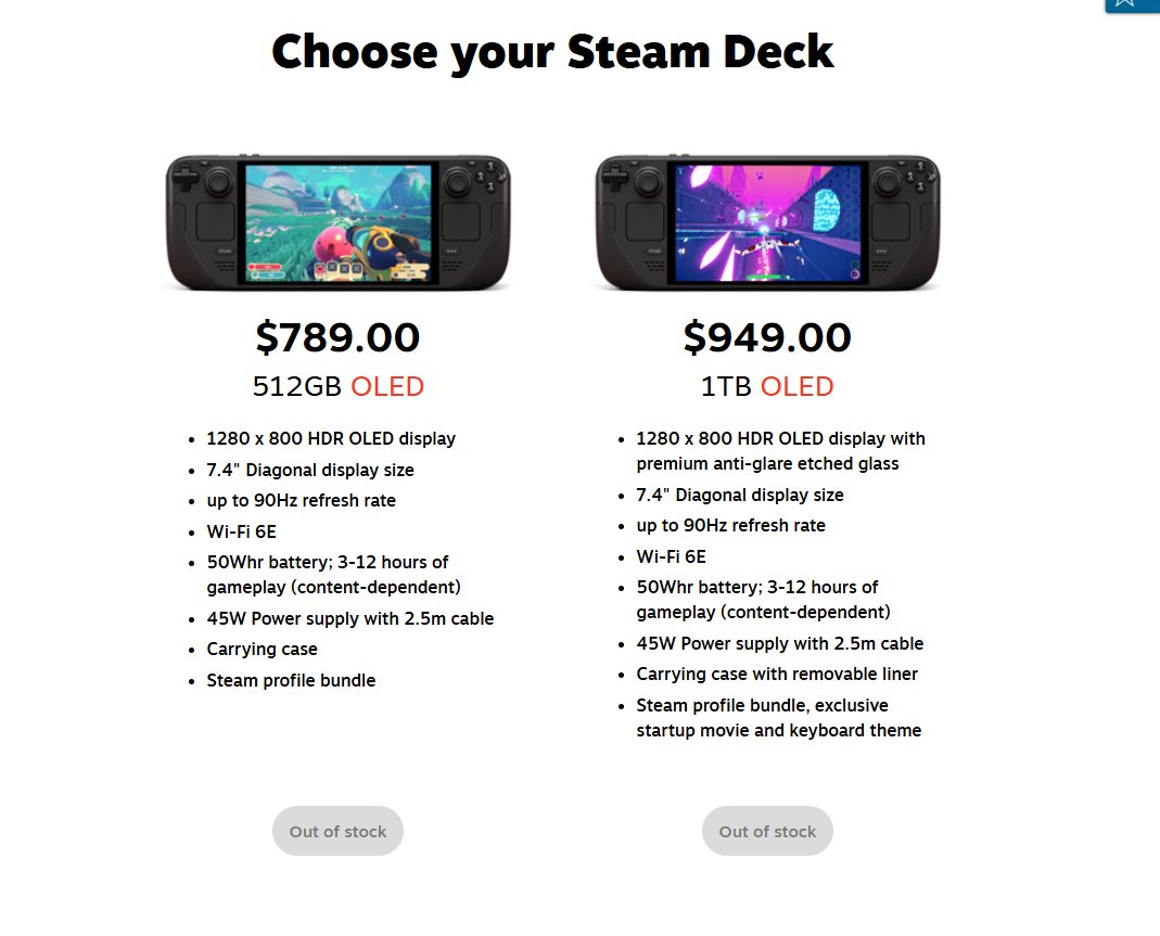 [閒聊] Valve 在美國上調 Steam Deck 價格
