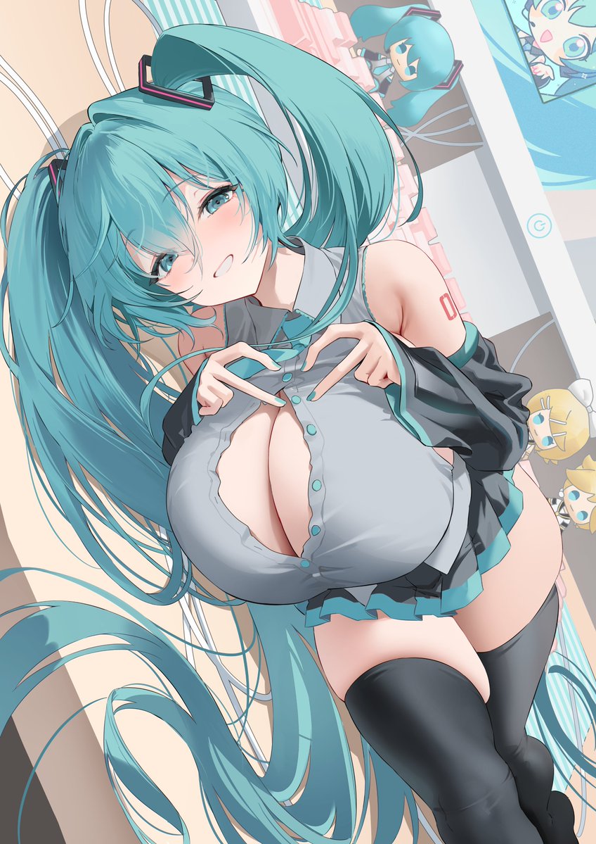 [奶子] 容量有點大的初音