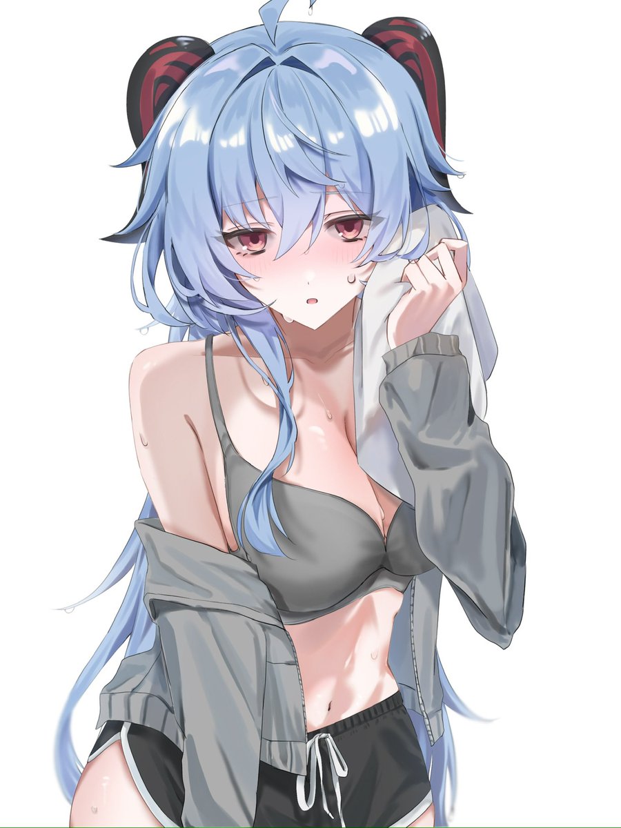 [原神] 甘雨流滿身汗