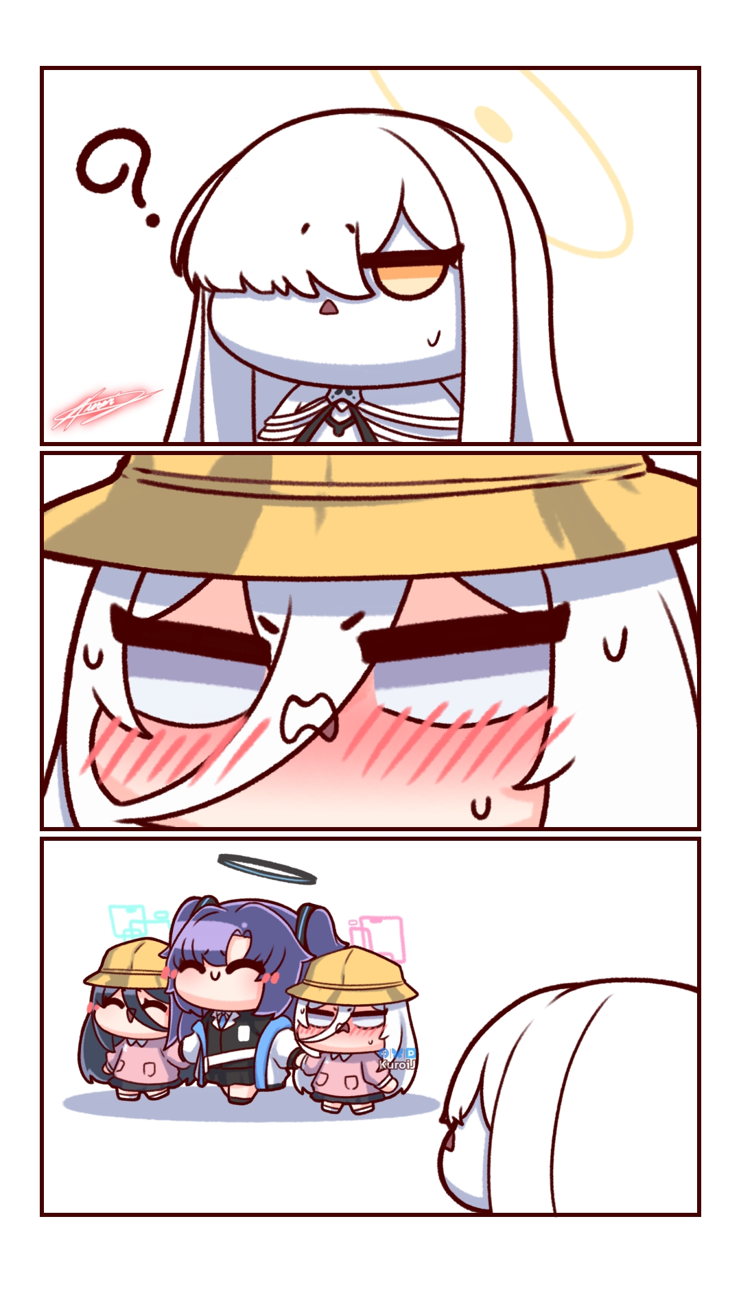 [蔚藍] 王女侍女辛酸打工畫面流出