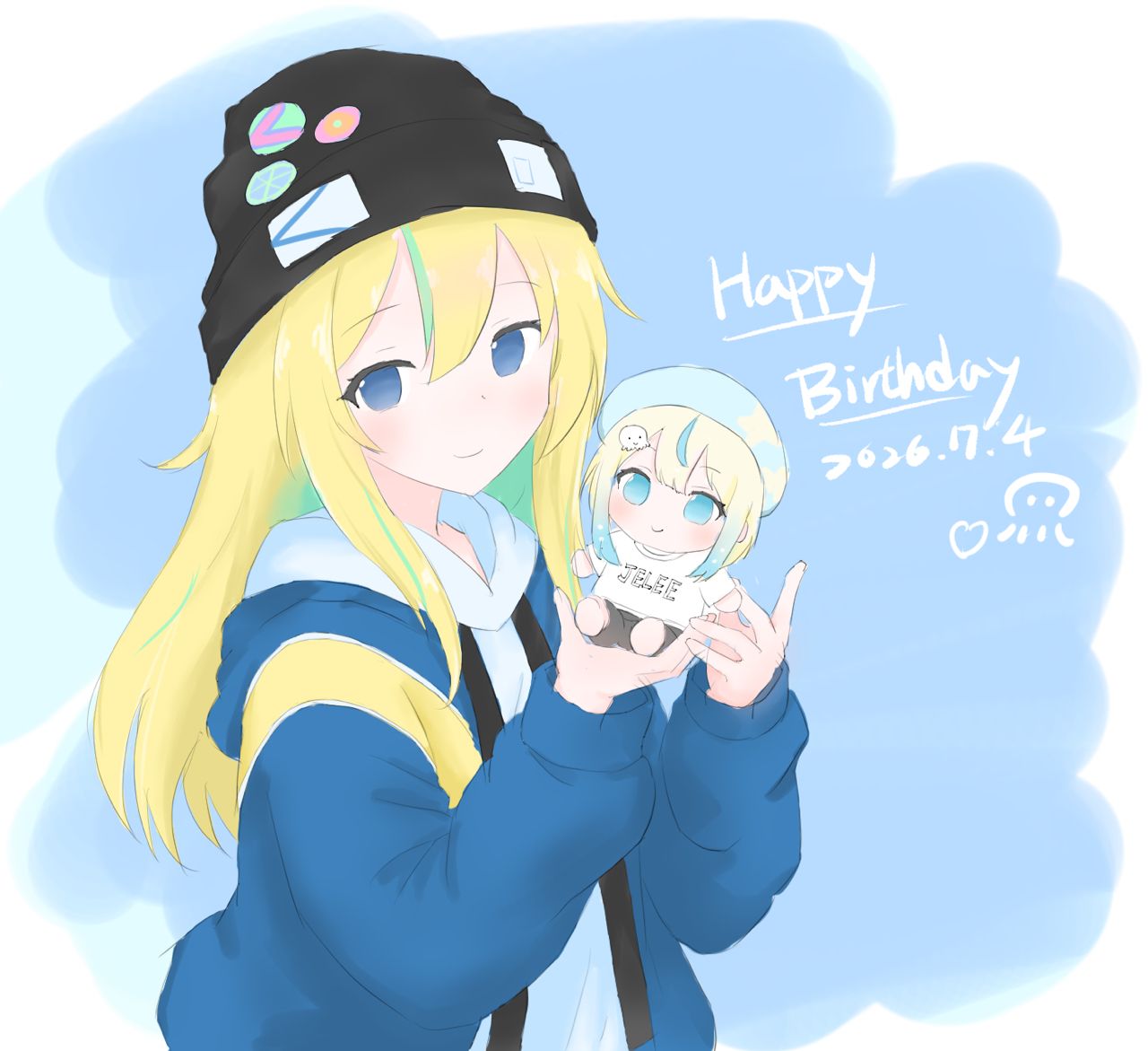 [水母] 今天是山之內花音生日