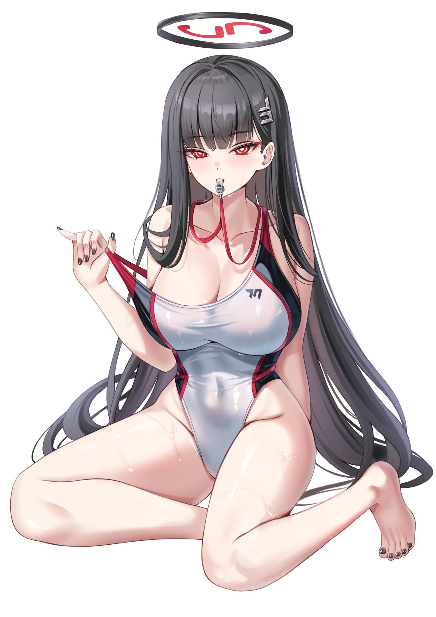[蔚藍] 哇幹 競技泳裝莉央