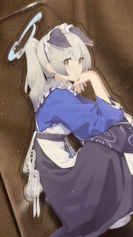 [蔚藍] eno老師 泳裝海花立牌