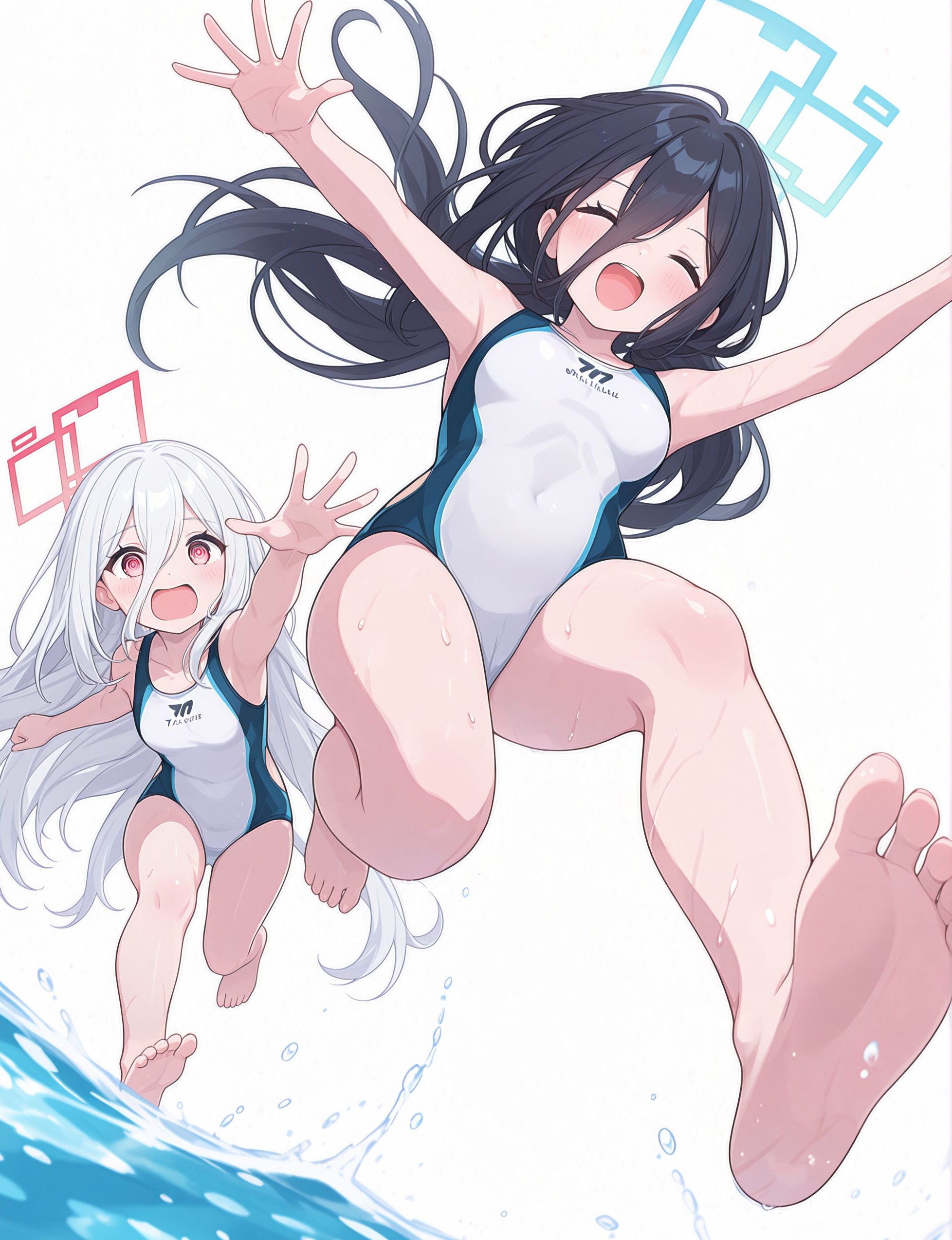 [蔚藍] 天童姊妹 泳裝