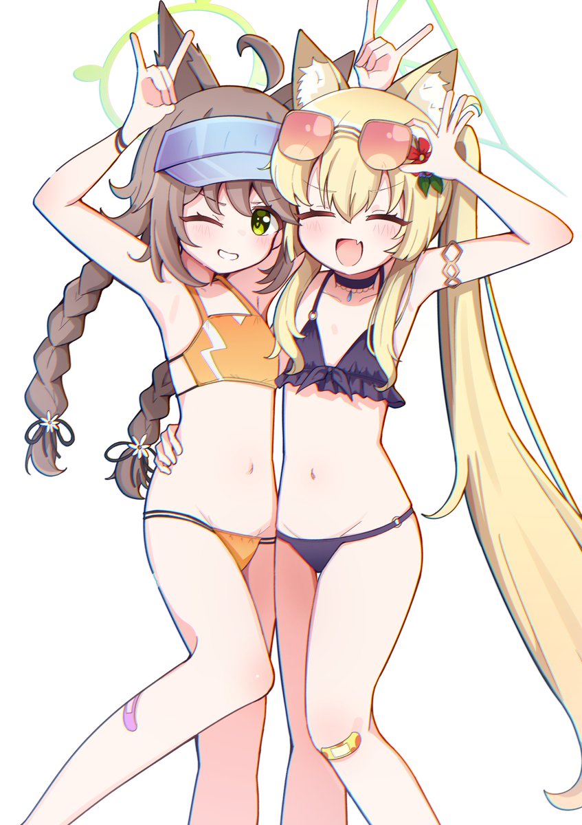 [蔚藍] 泳裝兄弟&泳裝胡桃
