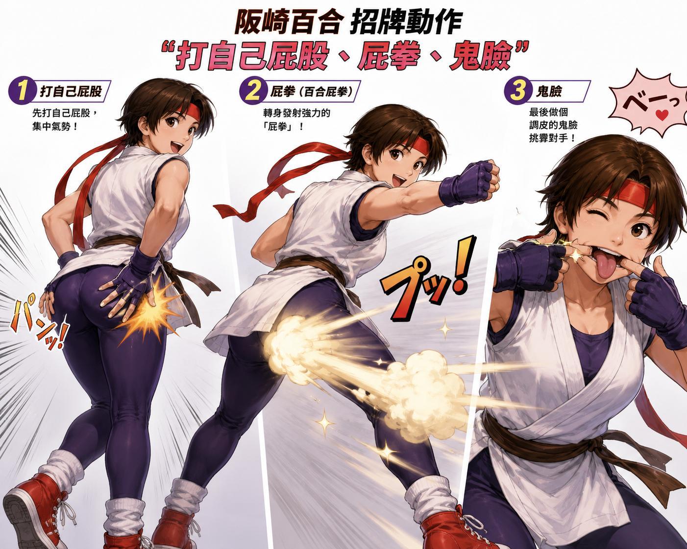 Re: [KOF] 為何坂崎百合沒像不知火舞那樣紅起來?