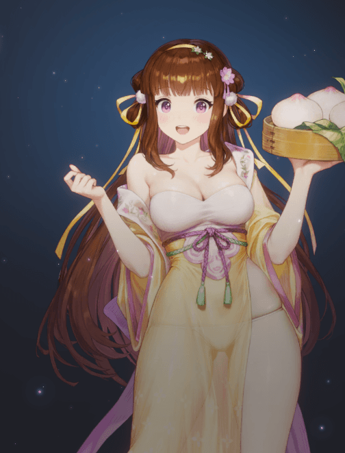 [棕色] 海倫娜 美味的包子