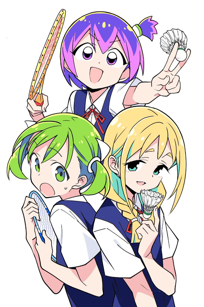[情報] 安部真弘 新連載「バドこん！」