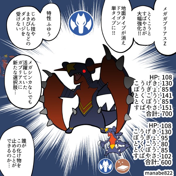 [寶可夢] Mega烈咬陸鯊Z的勝利