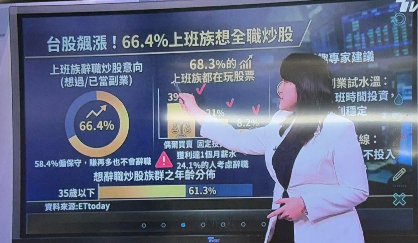 Re: [閒聊] 60%年輕人  想辭職  全職做股票