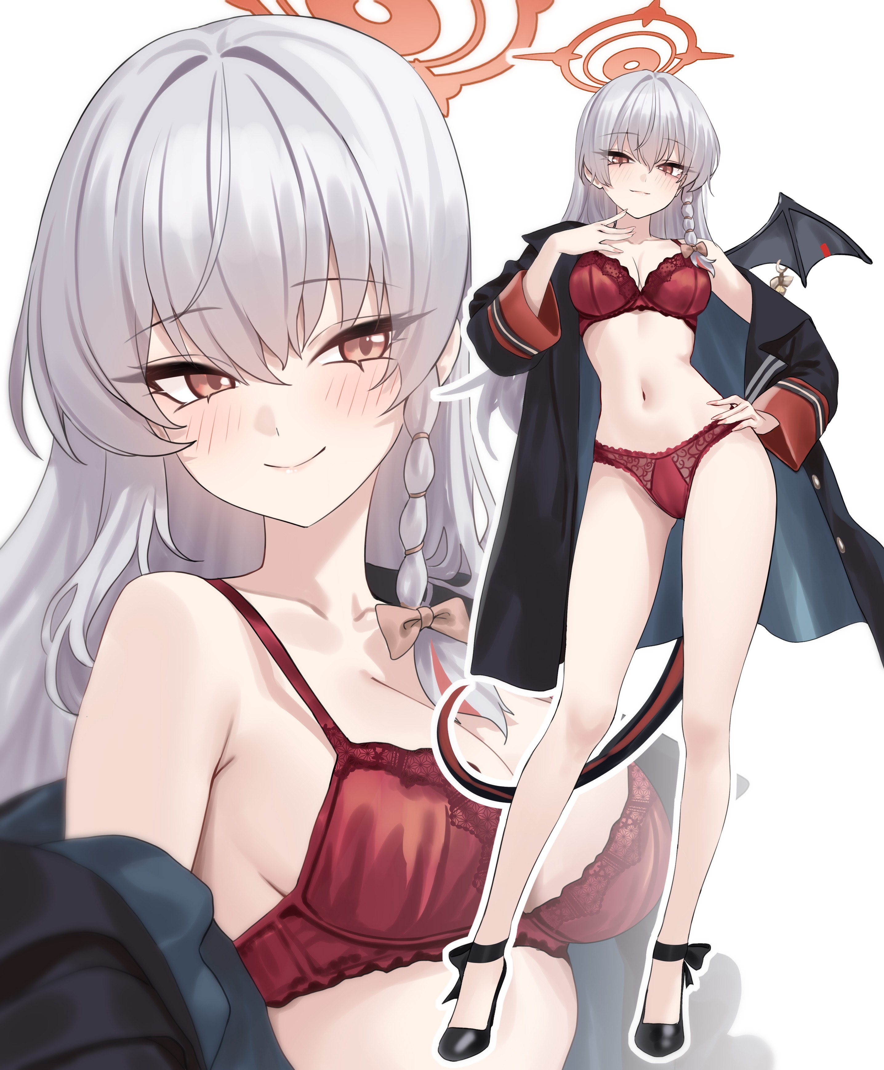 [蔚藍] Shigure_S 自信露出的羽留奈