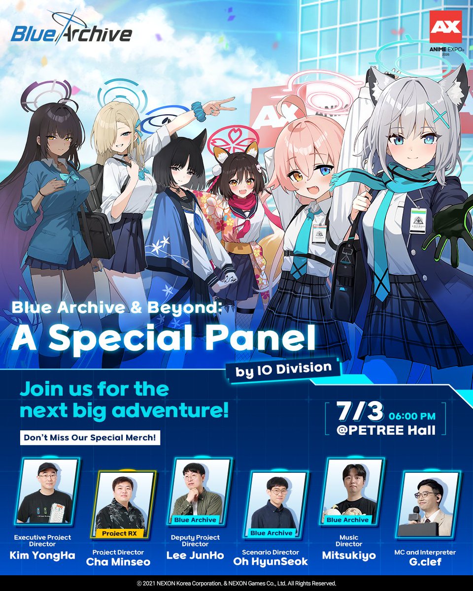 [蔚藍] IO Division在Anime Expo特別座談會