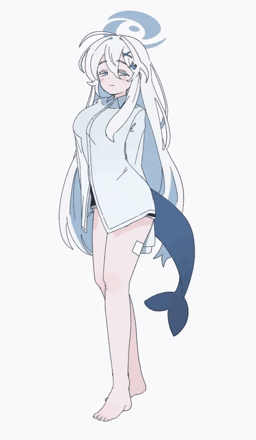 [蔚藍] 大小鯨魚娘