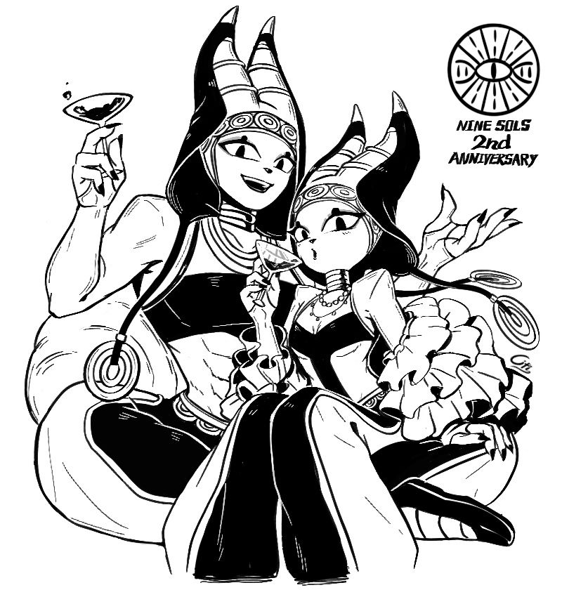 [九日] 二周年角色賀圖