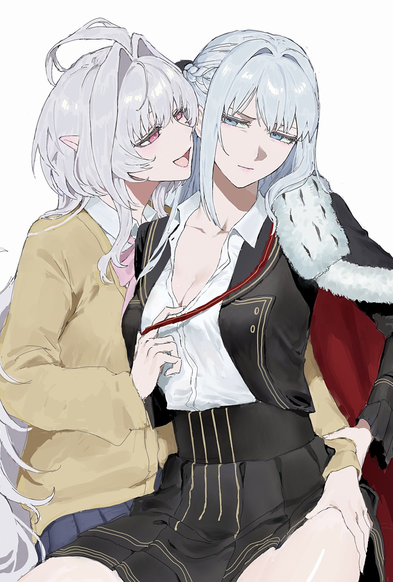 [FGO] 學生會長摩根和梅琳