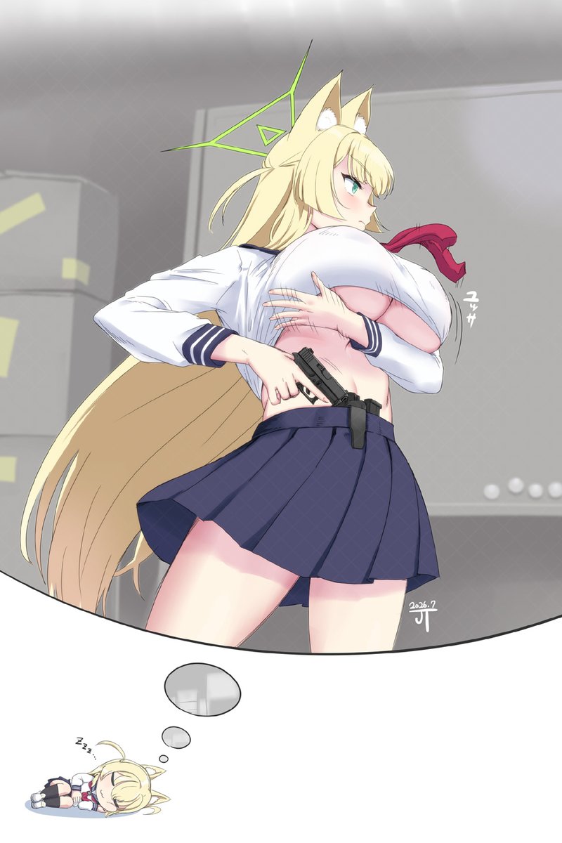 [蔚藍] 胡桃的誘人下乳