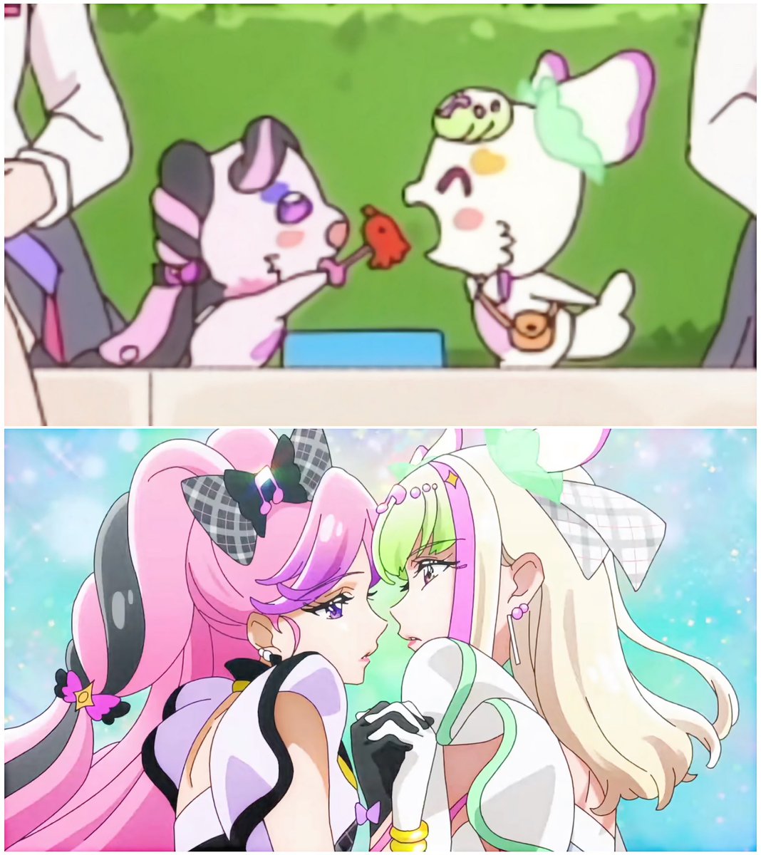 [光美] 變身前&變身後