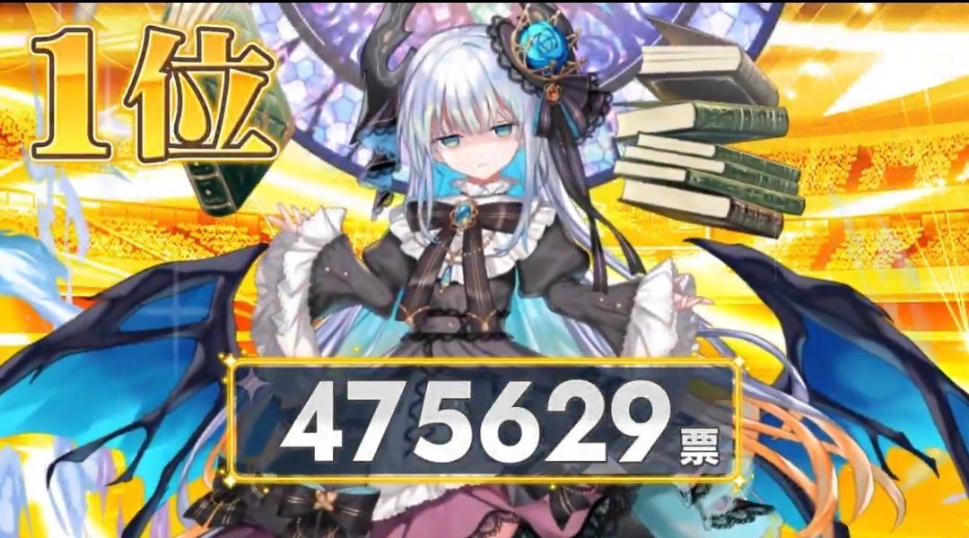[閒聊] 星騎士三週年人氣投票第一淫語龍娘