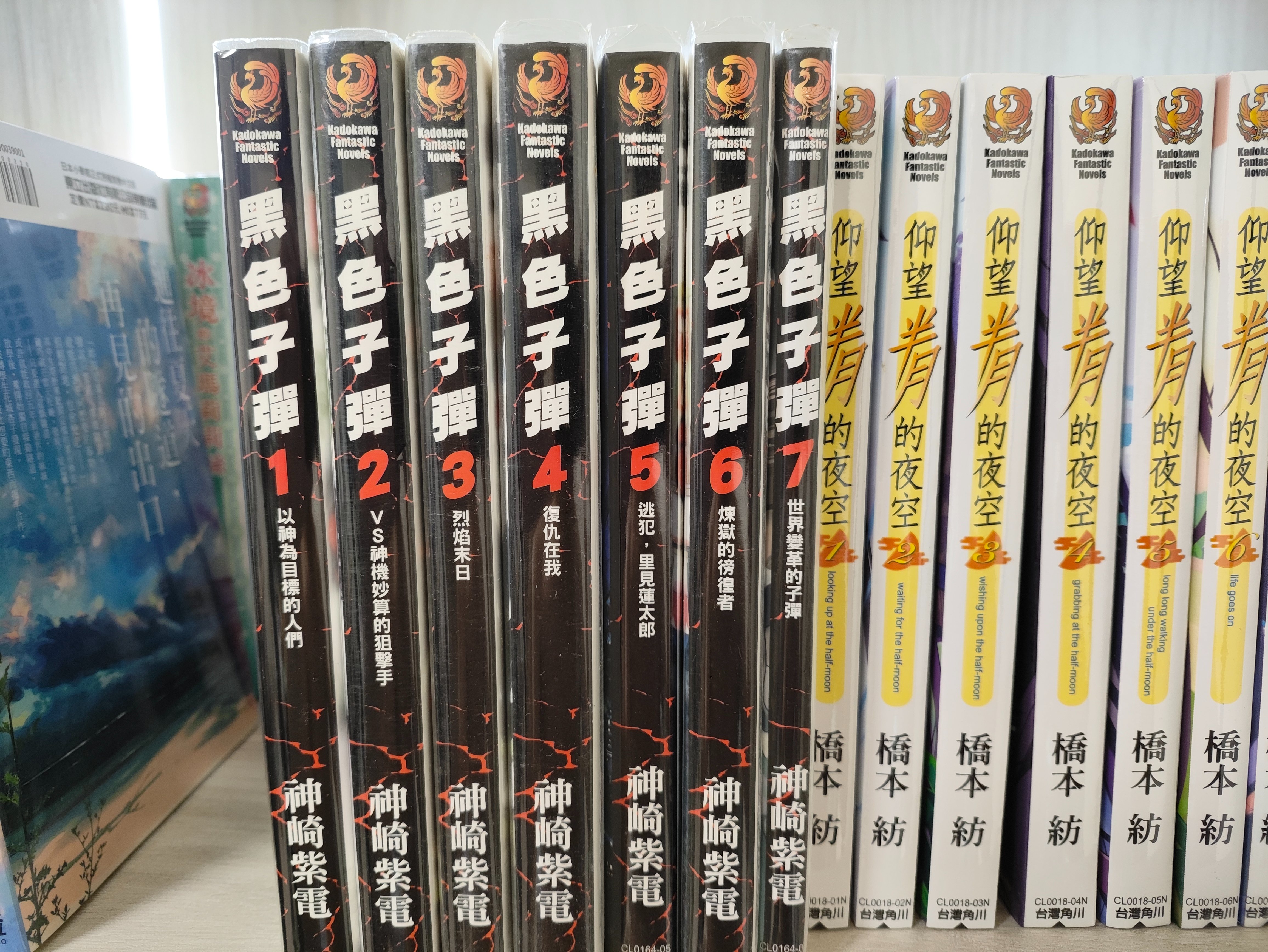 [閒聊] 黑色子彈 有收舊版小說的人請進