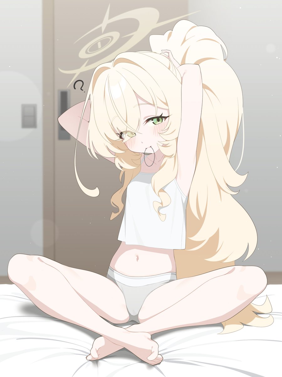 [蔚藍] 教授綁頭髮
