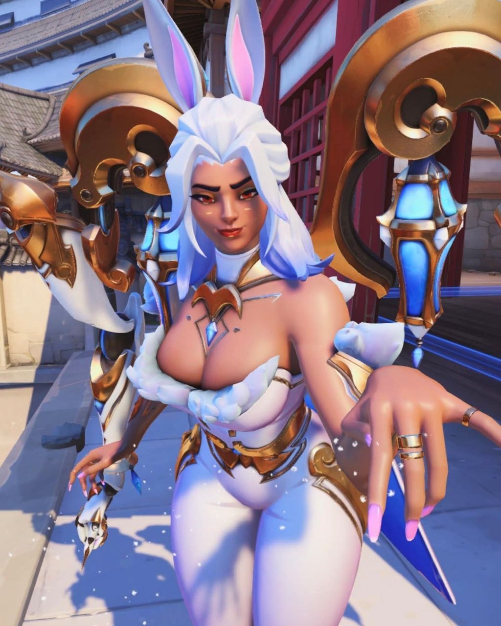 [OW] 鬥陣特攻 多米娜兔兔 怎麼大成這樣