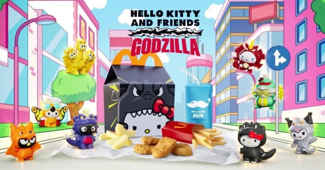 [情報] 美國麥當勞聯名 Hello Kitty x 哥吉拉