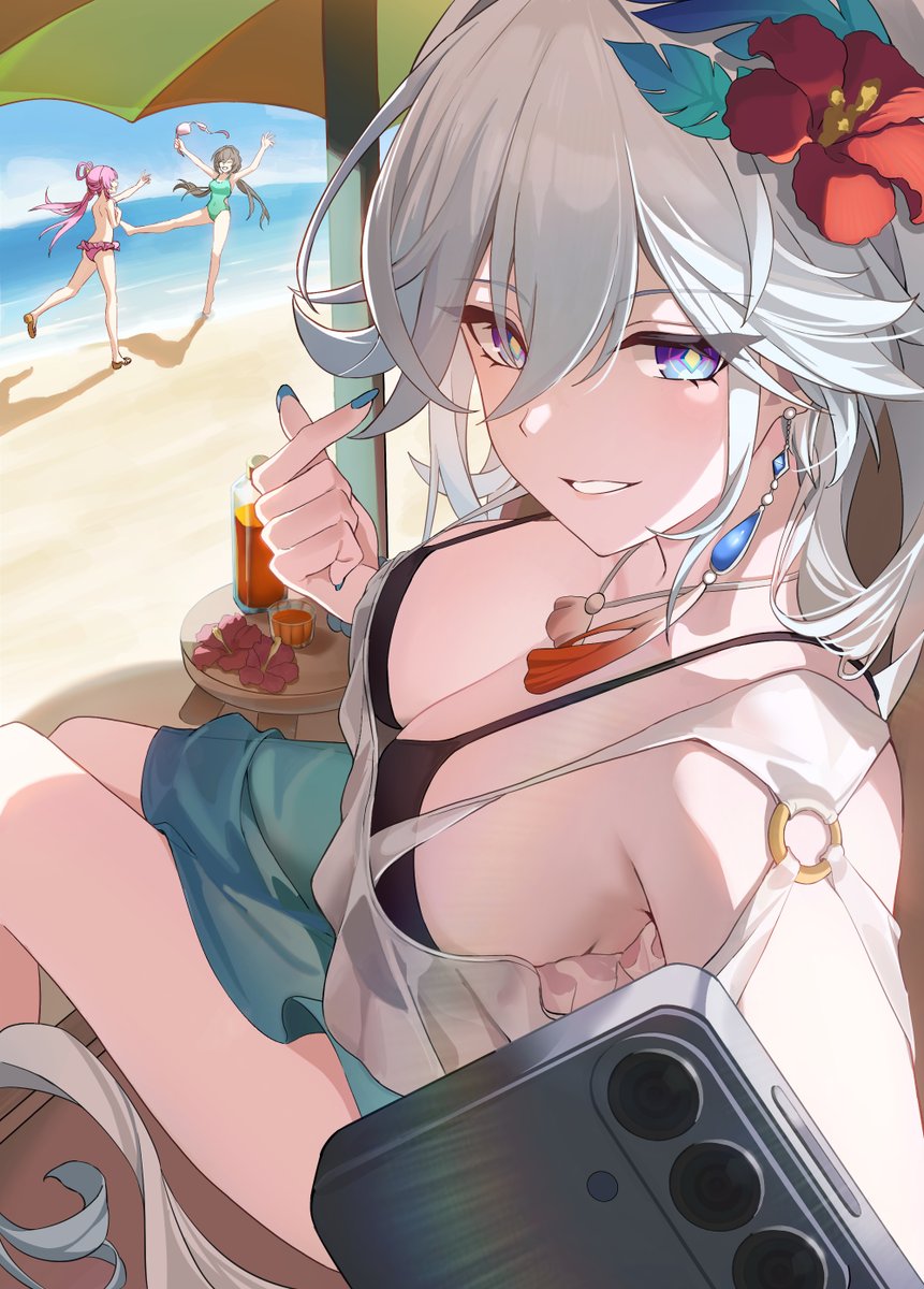 [鐵道] 爻光在海邊自拍