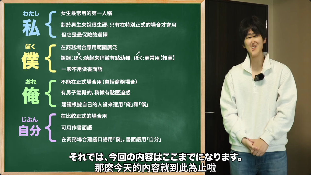 [問題] 到底日本人日常是以僕還是俺自稱的