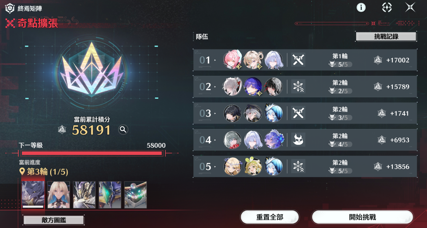 [鳴潮] 矩陣隊伍求健檢