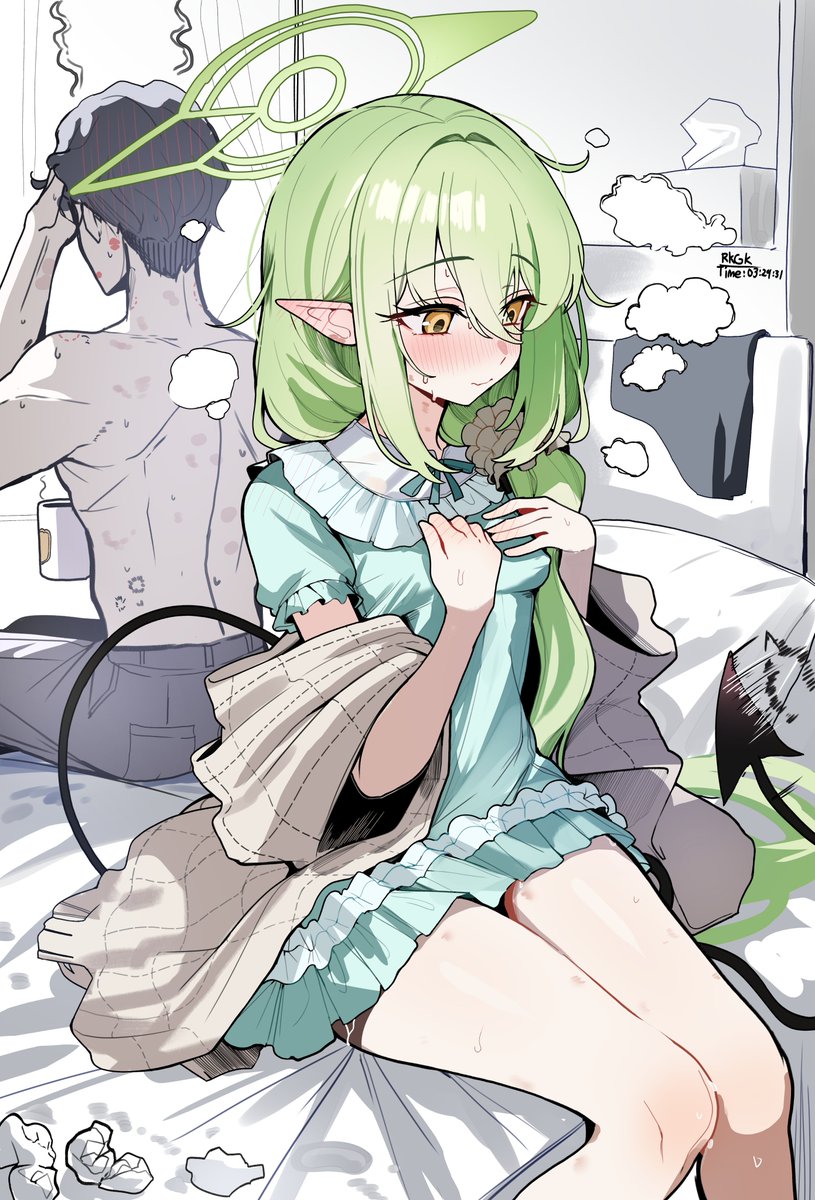 [蔚藍] 睡衣小望 事後