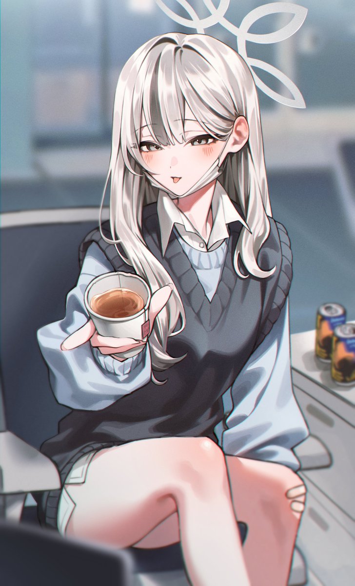 [蔚藍]老師也想喝點紅茶嗎？