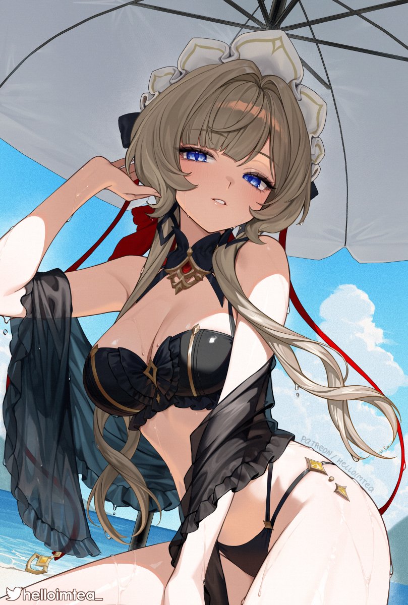 [原神] 木偶在海邊的陽傘下