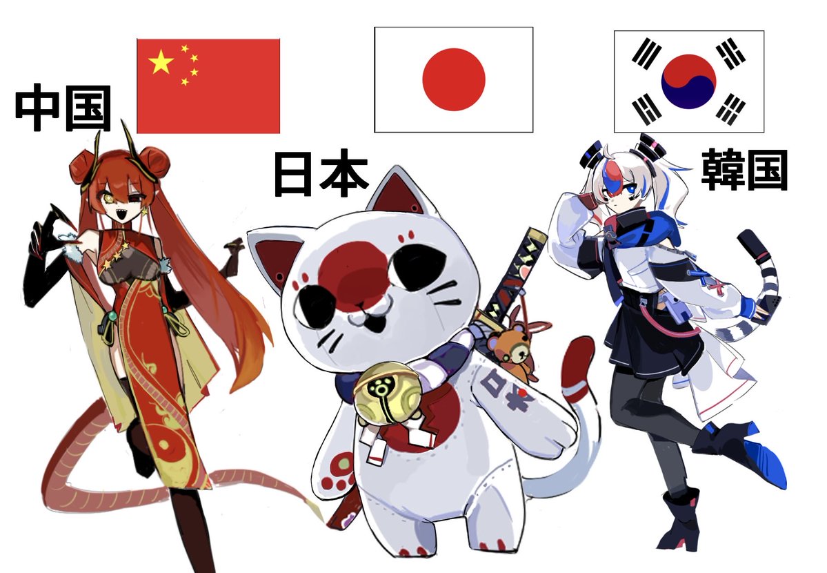 [閒聊] 國旗娘