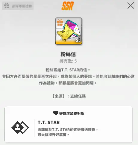 [妮姬] T.T. STAR的粉絲信