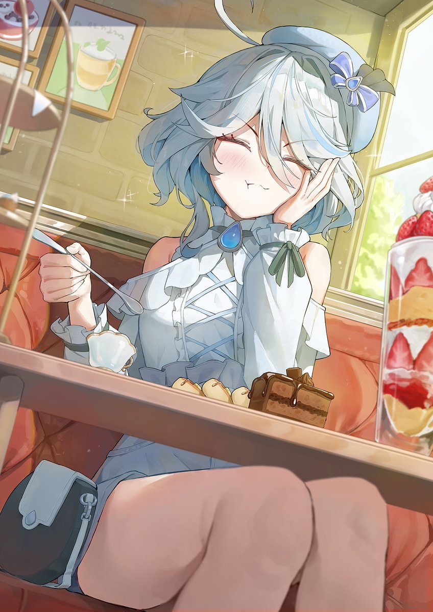 [原神] 芙寧娜在吃甜點