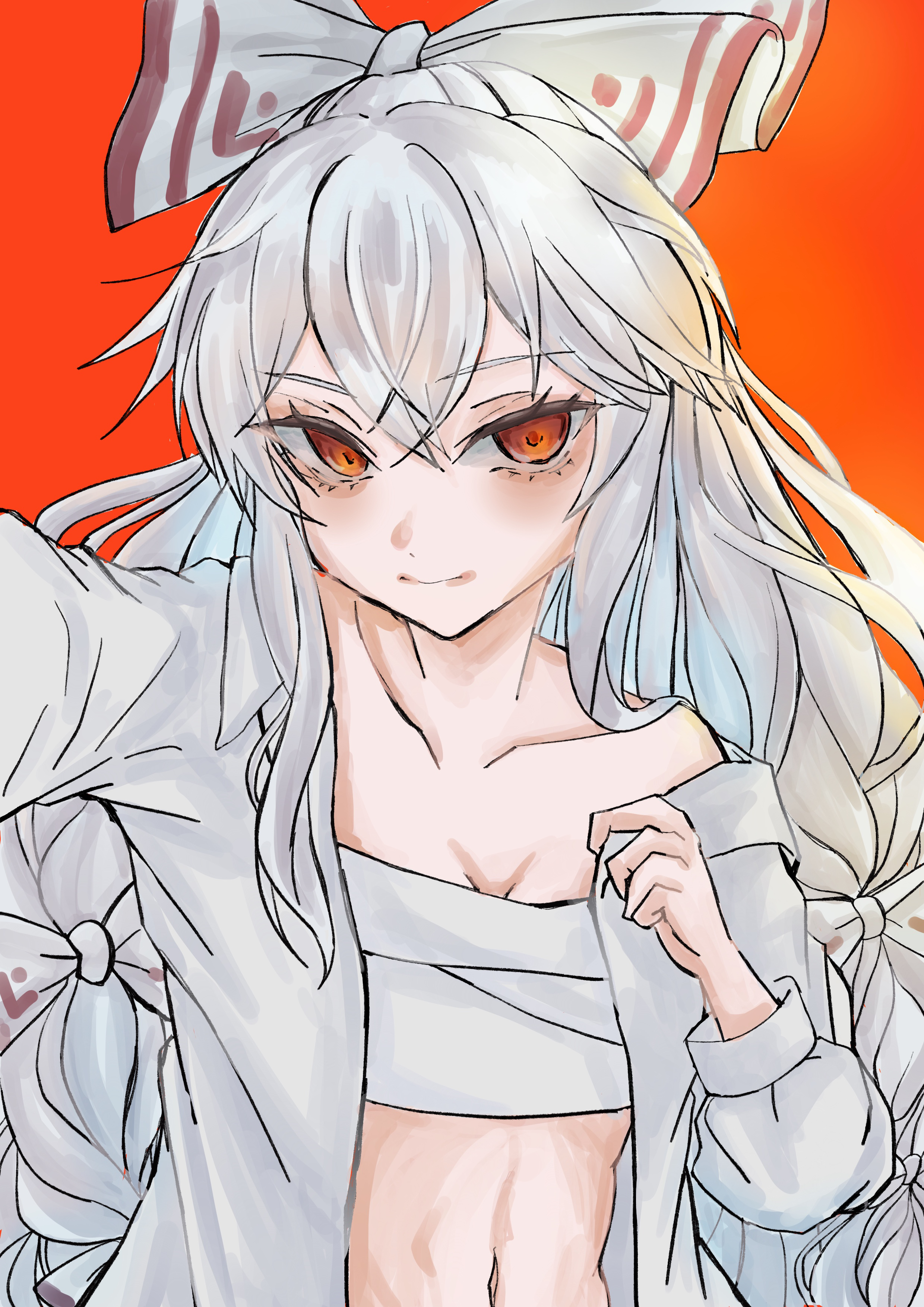 [東方] 貼貼藤原妹紅。