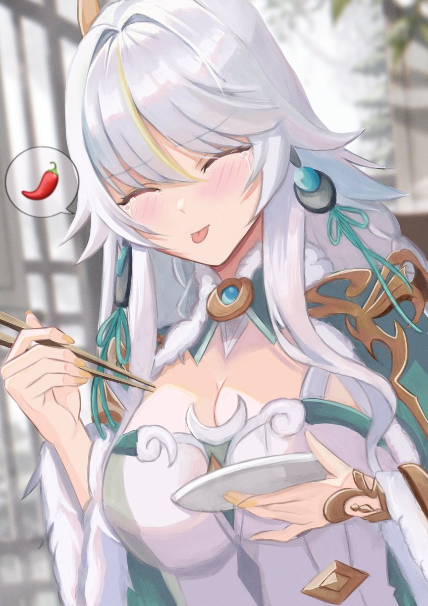 Re: [原神] 茲白過生日在吃辣