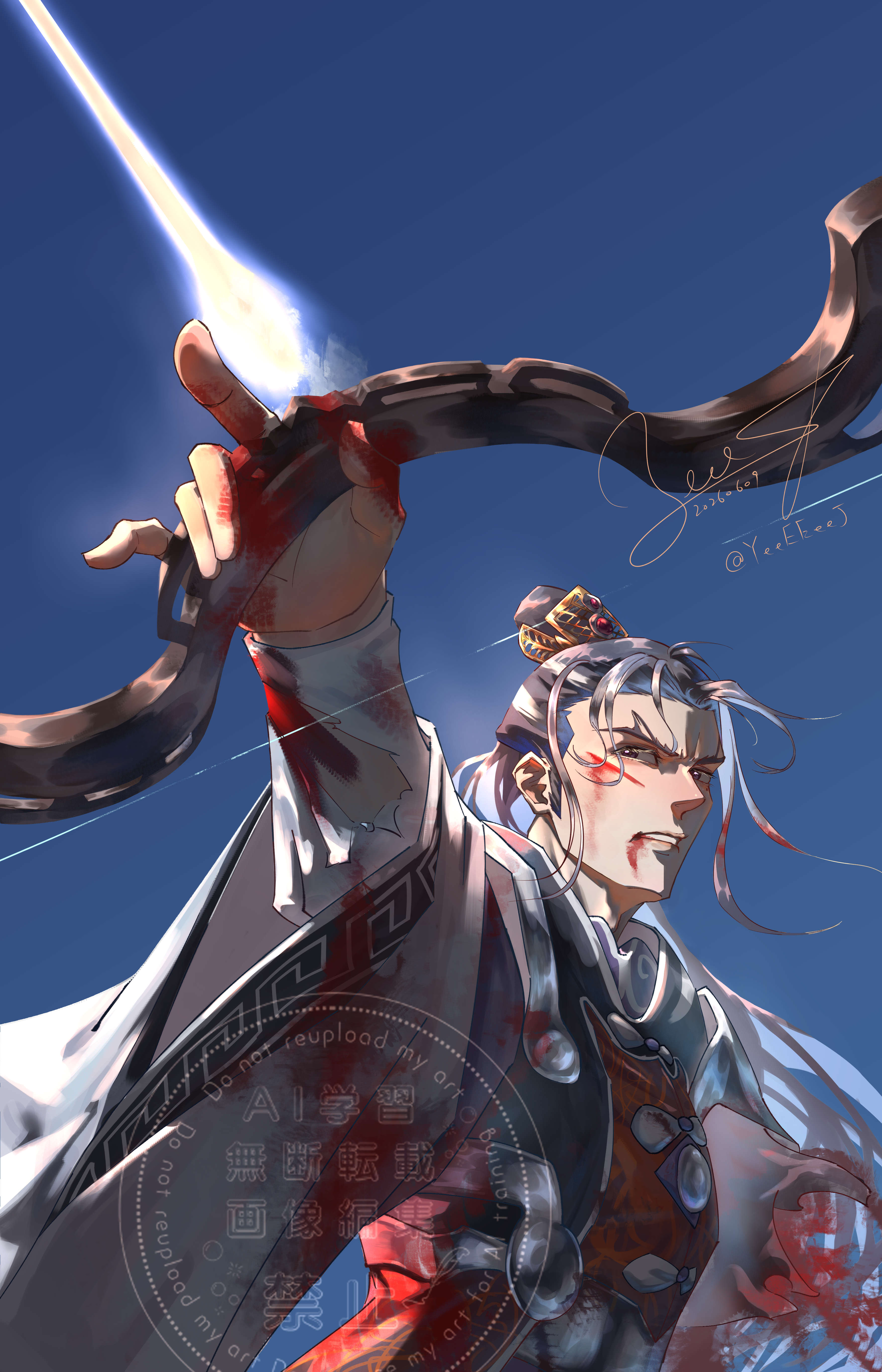 [繪圖] 霹靂北辰胤 獨臂橫蒼龍！！